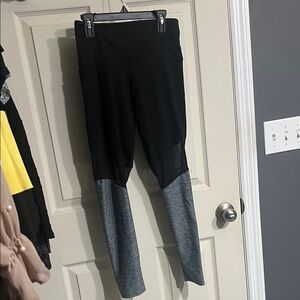 Victoria's Secret  Black and Gray Leggings